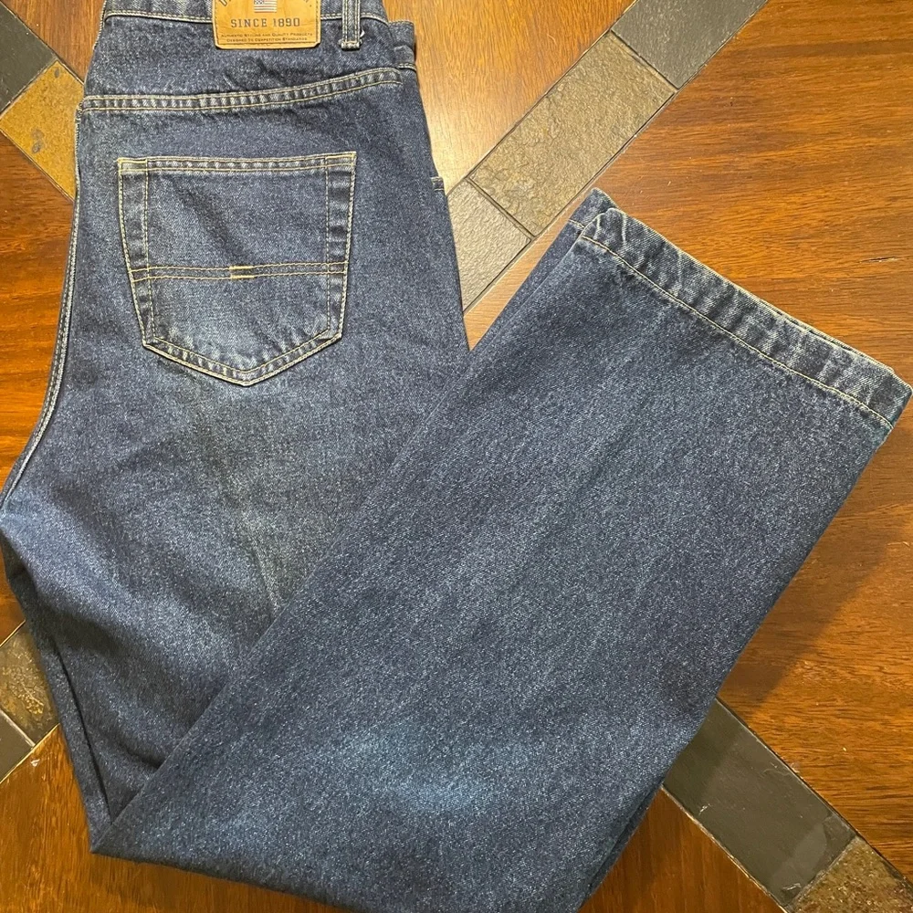 Vintage U.S. ASSN Men Relax, Fit Straight Loose Fit Jeans. Size 34W 32L $175.